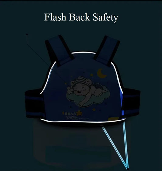 PANGDUBE Kids Safety Harness Adjustable Strap Belt for Electric Car Motorcycle Bike Anti Fall Baby Cycling Gear Child Seat
