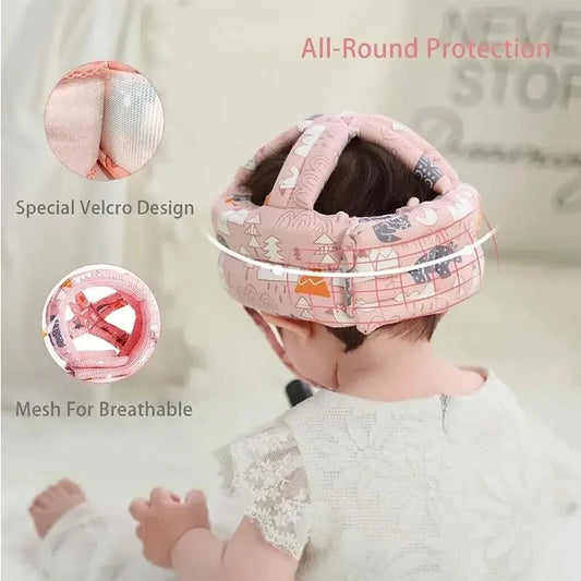 Head Protection Headgear Toddler Anti-fall Pad Children Learn To Walk Crash Cap Baby Safety Helmet