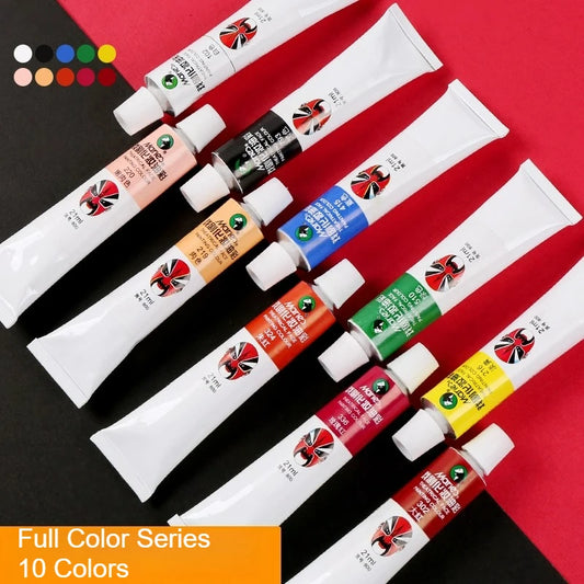 Marie's Opera Drama Oil Paint Facial Makeup Cosmetic Materials Waterproof Suitable for Dance Party Makeup Body Painting