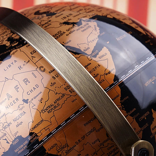 Modern Luxury High-End Globe Decoration, Wine Cabinet, Office, Study, Desktop, Foyer, Living Room, Home Decor, Soft Furnishings