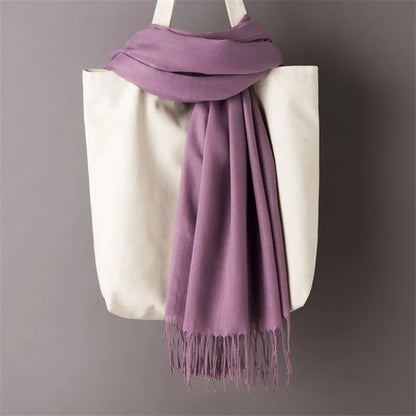 Women's Scarf Pashmina Shawls and Wraps for Evening Dresses Travel Office Winter Wedding Cashmere Feel Large Scarves