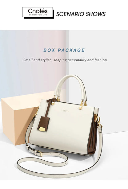 Women's Handbags Shoulder Bags For Female Luxury Designer Top-Handle Tote Bag Purse Wallet Quality Leather