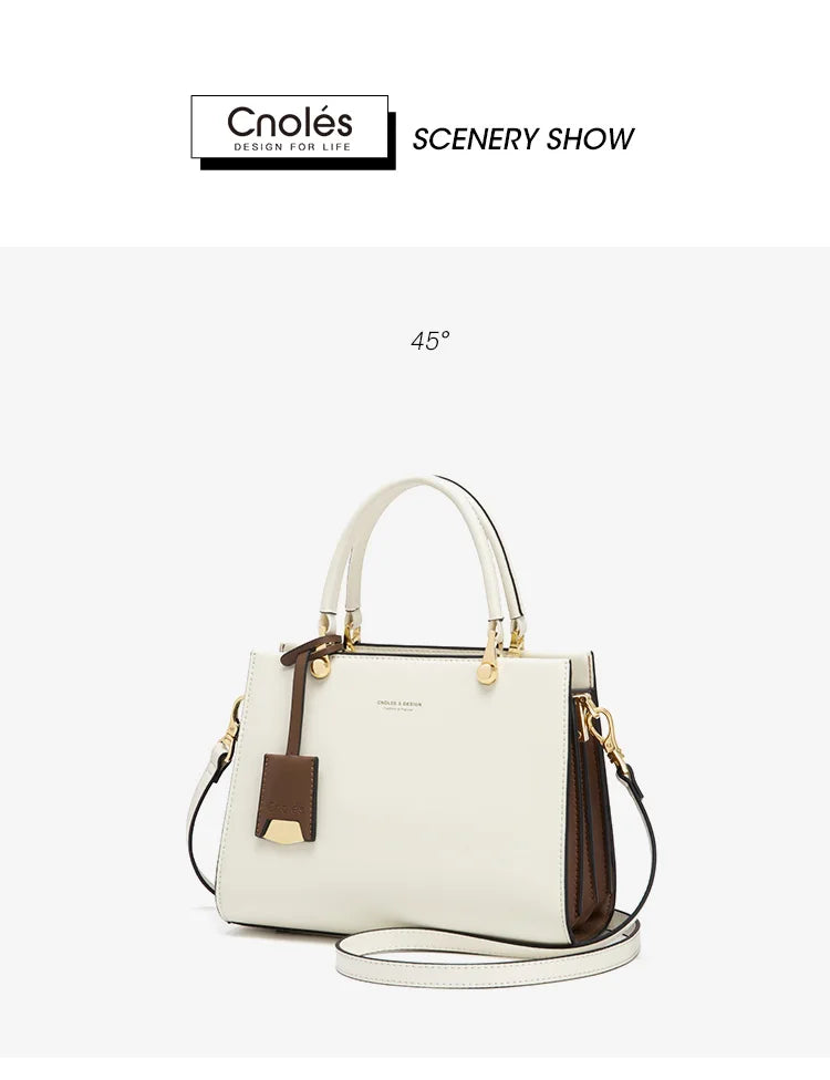 Women's Handbags Shoulder Bags For Female Luxury Designer Top-Handle Tote Bag Purse Wallet Quality Leather