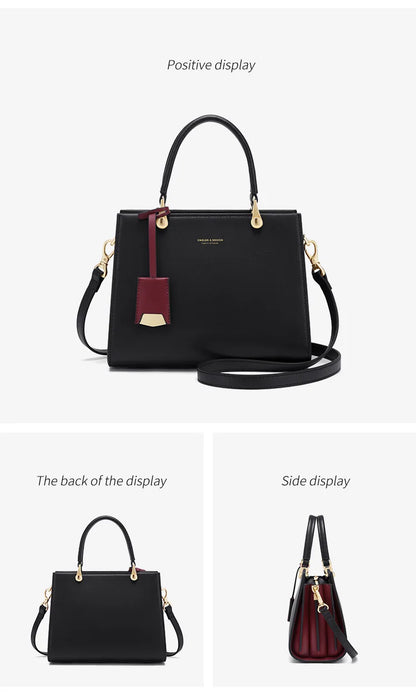 Women's Handbags Shoulder Bags For Female Luxury Designer Top-Handle Tote Bag Purse Wallet Quality Leather