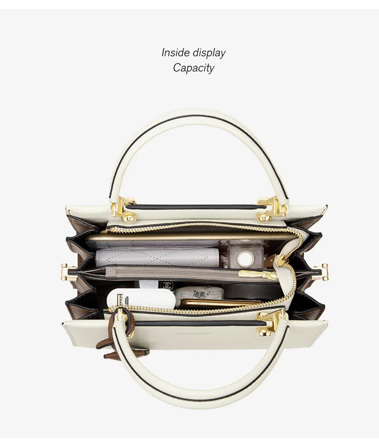 Women's Handbags Shoulder Bags For Female Luxury Designer Top-Handle Tote Bag Purse Wallet Quality Leather