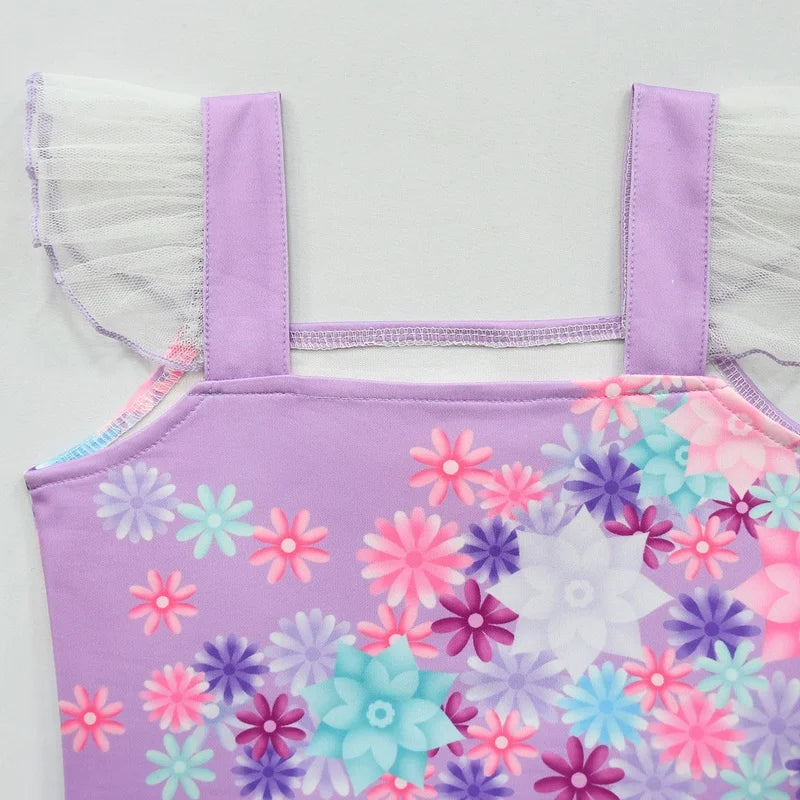 Summer Dress For Girls Mirabel Isabela Casual Dress Kids Clothes Princess Costume Vestidos