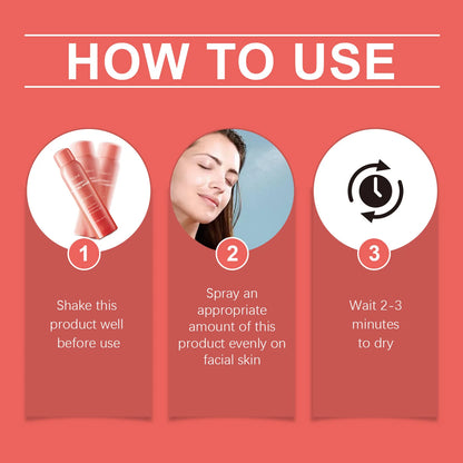 Makeup Setting Spray Matte Finish Waterproof Long Lasting Oil Controling Sweatproof Refreshing for All Skin Make up Spray Fixer