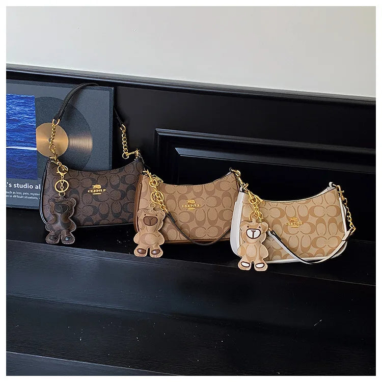 High-end style handbag for women, 2025 new model, unique and fashionable, trendy, retro, simple and elegant small square bag, cr