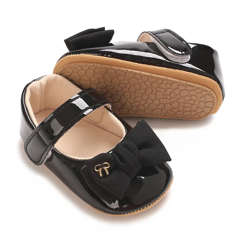 Baby girl princess shoes birthday shoes 0-18 months baby walking shoes bow fashion sweet