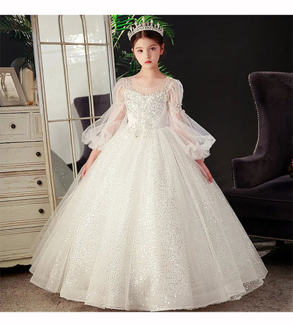 Elegant Dresses for Girls Parties Girls' Concert Dress Kid Girl Dress Short Dresses on Offer Liquidation Girl Party Children
