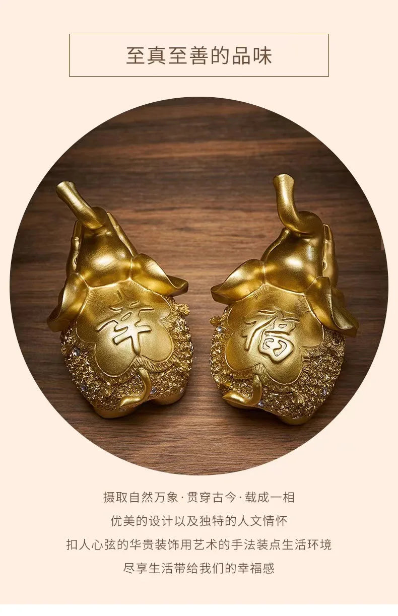 Elephant ornaments, living room wine cabinet, TV cabinet, creative home decor, entrance soft decorations, gifts, office