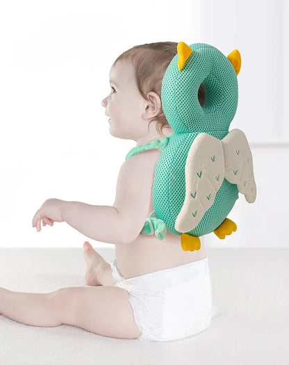 Toddler Safety Backpack Head Protector Baby Walking Crash Cushion Anti-Fall Pillow Learning To Walk Infant Fall Protection Gear