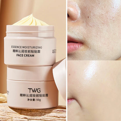 Apply the cream before makeup, moisturizing foundation cream - lasting moisturizing, creating a natural foundation