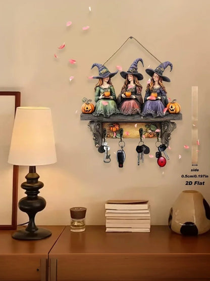 2025 New Exquisite Halloween Wooden Christmas Decor Home Ornaments Holiday Gift Set For Indoor Outdoor Festive Decorations