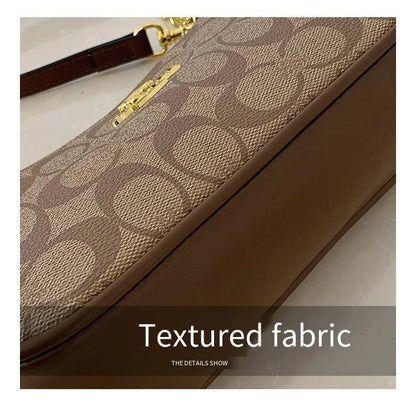 High-end style handbag for women, 2025 new model, unique and fashionable, trendy, retro, simple and elegant small square bag, cr