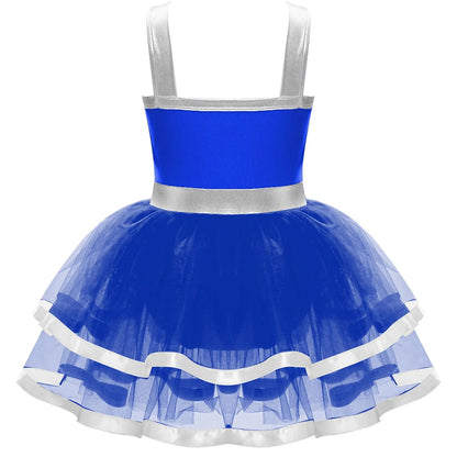 Summer Girls Clothes Sequins Tutu Dress for Dancing Birthday Party Ball Gown Festival Ballet Jazz Dance Costume Holiday Dresses