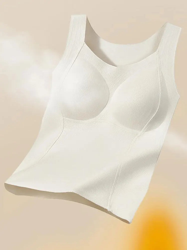 Women Thermal Underwear Vest Winter Clothing Warm Top Inner Wear Thermal Shirt No need to wear Undershirt Intimate