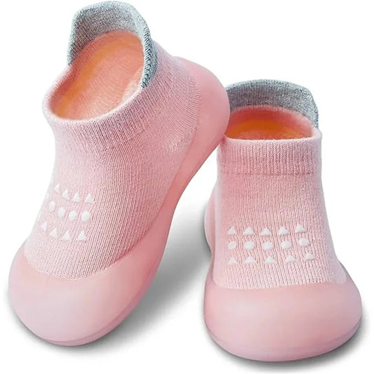 Non-Slip Baby Shoes Soft Sole Infant Footwear for 0-12 Months Comfortable Newborn Shoes Cute Baby Booties