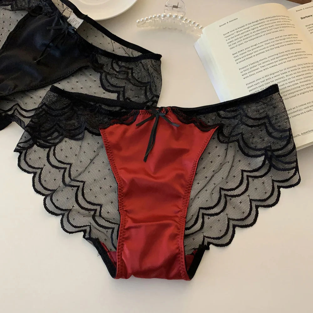 Women's Panties Sexy Lace Underwear Ladies Low-rise Briefs Underpants Lingerie Sexy Lingerie For Women