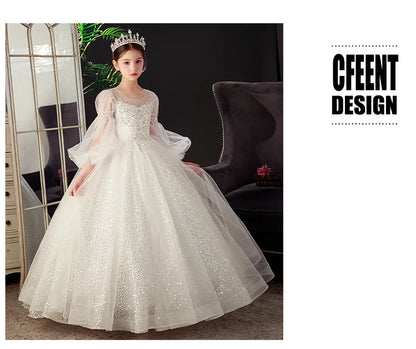 Elegant Dresses for Girls Parties Girls' Concert Dress Kid Girl Dress Short Dresses on Offer Liquidation Girl Party Children