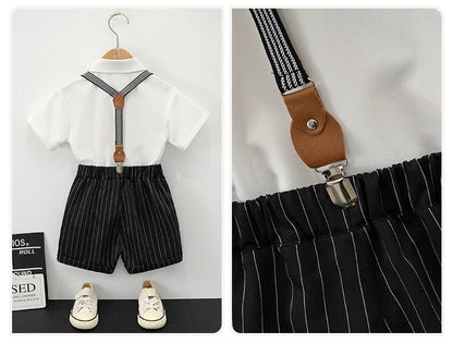 Boys Summer Suit Kids Graduation Performance Blazer Set Flower Boy Wedding Tuxedo Toddler Birthday Party Outfits 2 4 6 8 Years