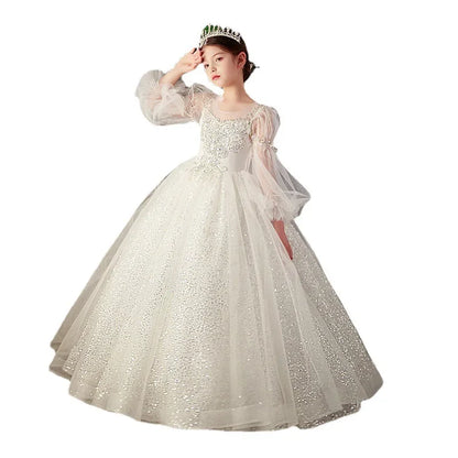 Elegant Dresses for Girls Parties Girls' Concert Dress Kid Girl Dress Short Dresses on Offer Liquidation Girl Party Children