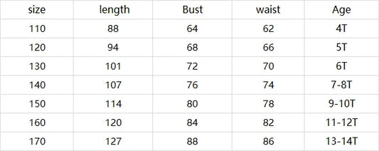 Girl's Dress Long dresses for girls aged 4-12 baby birthday dress Girls' beauty pageant dress Elegant wedding flower girl dress