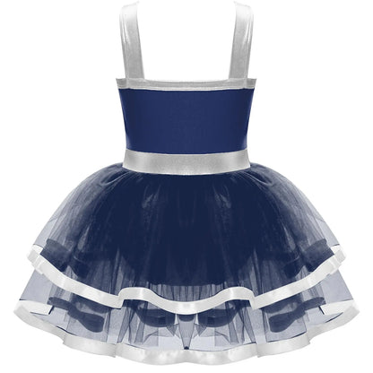 Summer Girls Clothes Sequins Tutu Dress for Dancing Birthday Party Ball Gown Festival Ballet Jazz Dance Costume Holiday Dresses