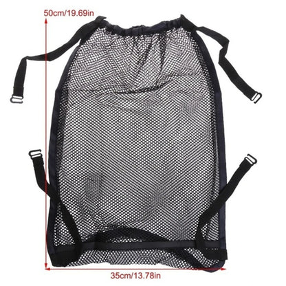 Handy Baby Stroller Trolley Mesh Net Bag Big Capacity Pocket Bottle Diaper Holder Storage Organizer Carrier