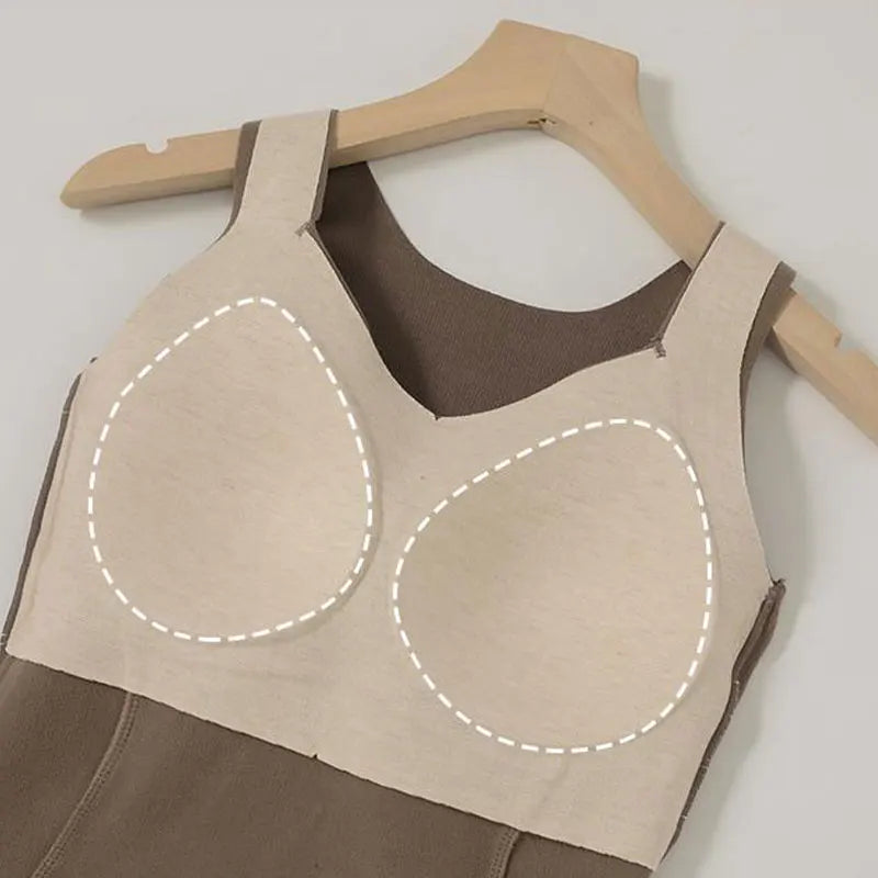 Women Thermal Underwear Vest Winter Clothing Warm Top Inner Wear Thermal Shirt No need to wear Undershirt Intimate