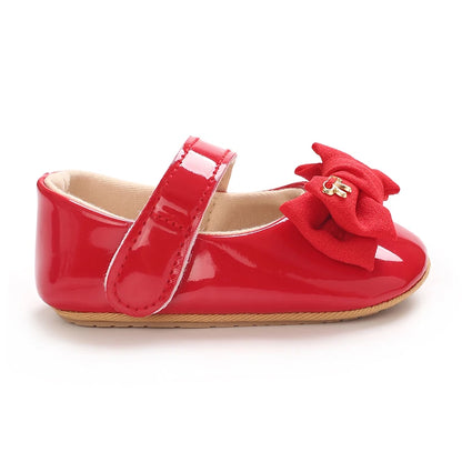 Baby girl princess shoes birthday shoes 0-18 months baby walking shoes bow fashion sweet
