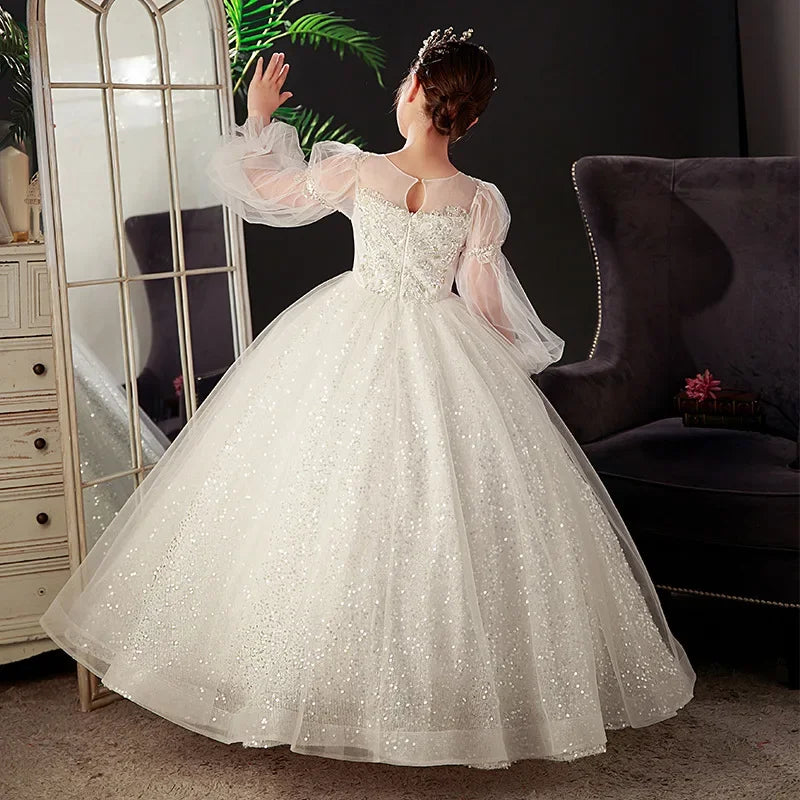 Elegant Dresses for Girls Parties Girls' Concert Dress Kid Girl Dress Short Dresses on Offer Liquidation Girl Party Children