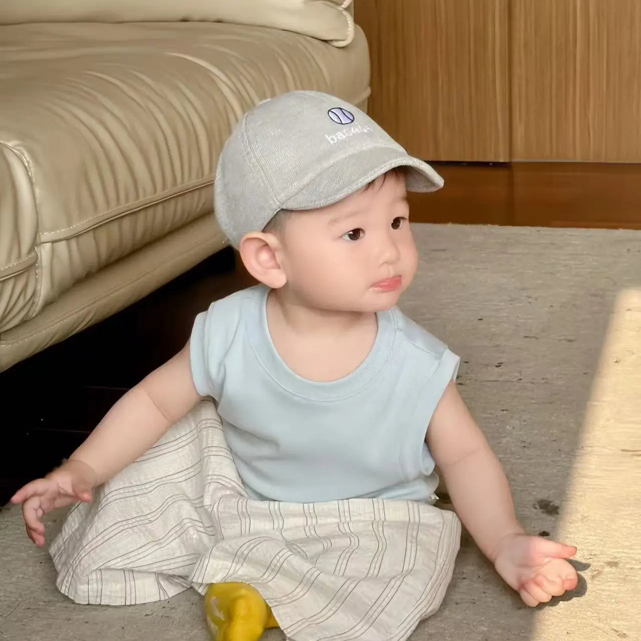 Boys' Summer Lightweight Set: Sleeveless T-Shirt and Mosquito-Resistant Pants, New Arrival with Vest and Casual Pants.