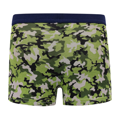 5 pieces/set of boys' cute boxer briefs cotton comfortable underwear