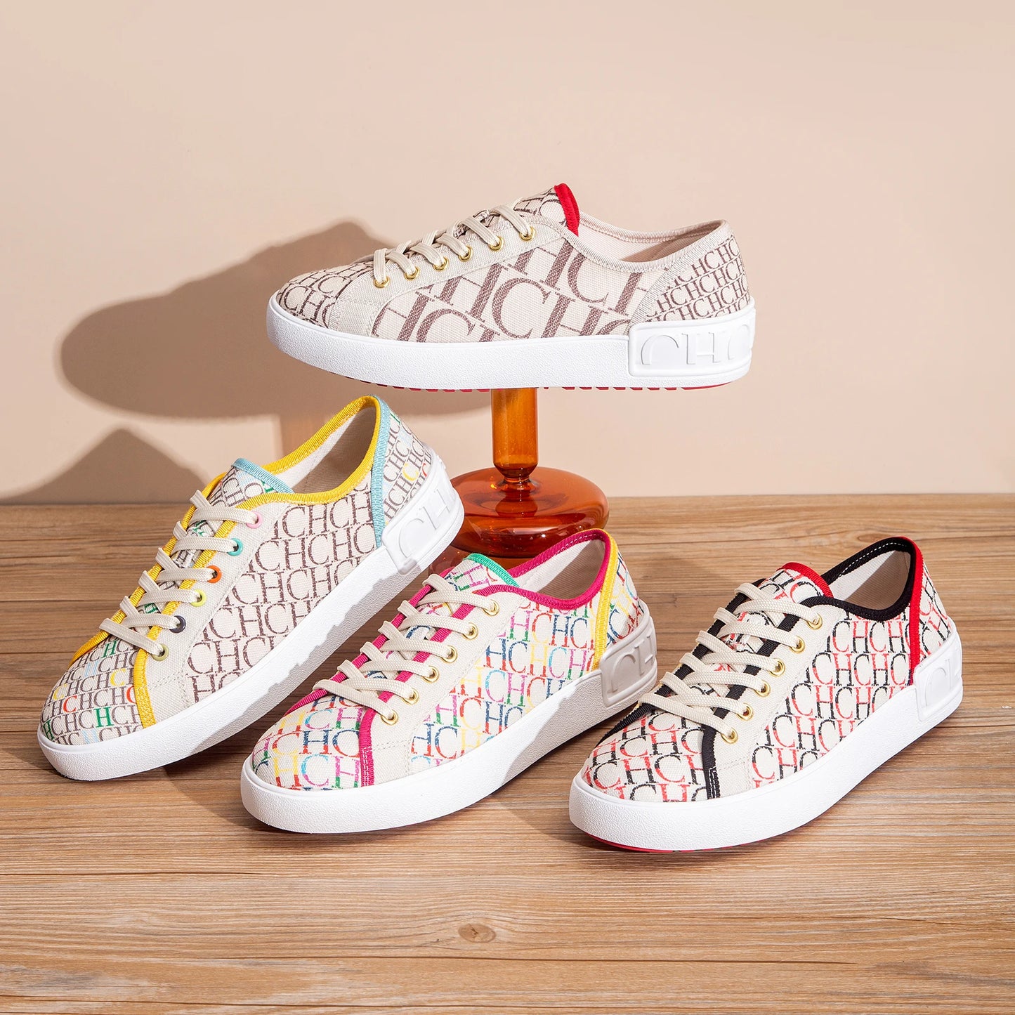 Women's Walking Shoes 2026 Spring New Collection Women's Simple Lace up Outdoor Shoes