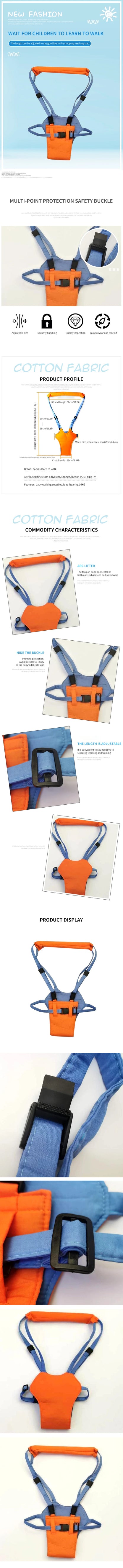 Baby Infant Toddler Harness Walk Learning Assistant Walker Jumper Strap Belt Safety Reins Harness