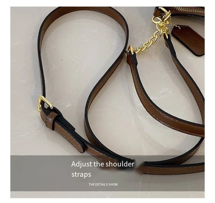 High-end style handbag for women, 2025 new model, unique and fashionable, trendy, retro, simple and elegant small square bag, cr