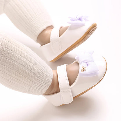 Baby girl princess shoes birthday shoes 0-18 months baby walking shoes bow fashion sweet