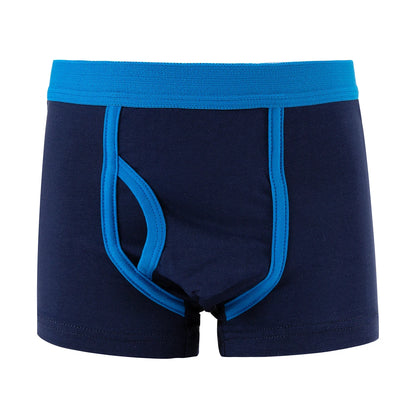 5 pieces/set of boys' cute boxer briefs cotton comfortable underwear