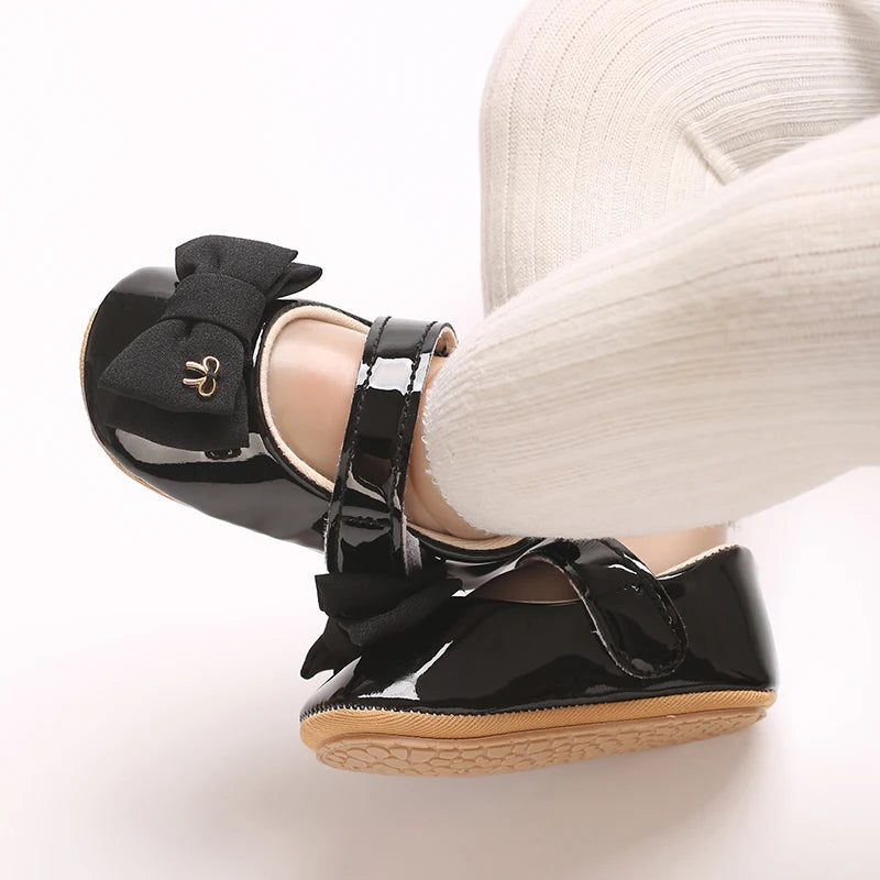 Baby girl princess shoes birthday shoes 0-18 months baby walking shoes bow fashion sweet