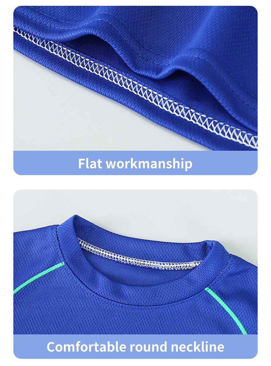 Summer Collection Boys Basketball-Inspired Quick-Dry Homewear Set Solid Color Sports Short and Sleeved Shorts Children Sets