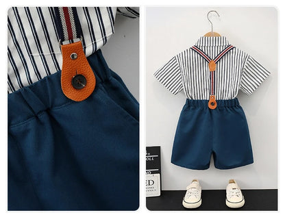 Boys Summer Suit Kids Graduation Performance Blazer Set Flower Boy Wedding Tuxedo Toddler Birthday Party Outfits 2 4 6 8 Years