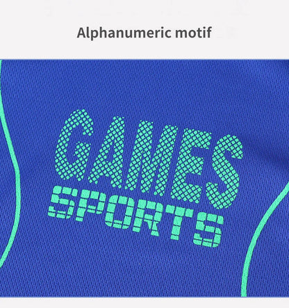 Summer Collection Boys Basketball-Inspired Quick-Dry Homewear Set Solid Color Sports Short and Sleeved Shorts Children Sets