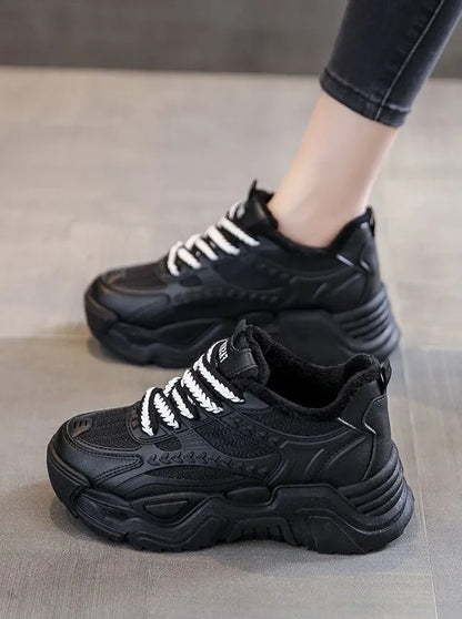 Sports Shoes for Women Athletic Round Toe High on Platform Woman Footwear Sneakers Sale Designer Luxury Offers Vulcanized Shoe H