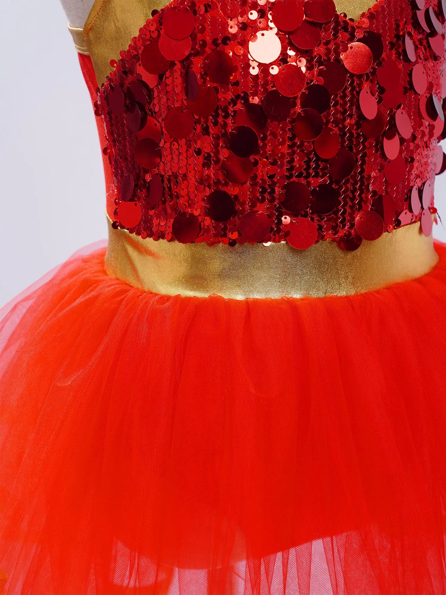 Summer Girls Clothes Sequins Tutu Dress for Dancing Birthday Party Ball Gown Festival Ballet Jazz Dance Costume Holiday Dresses