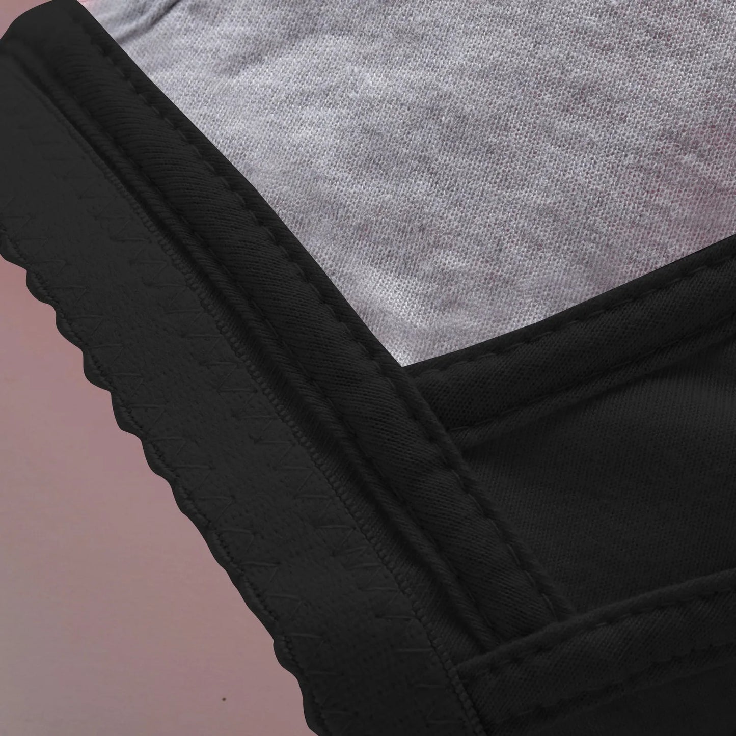 Women'S Underwear Without Steel Ring Bra Front Buckle Lace Border Printed Vest Bra Comfortable Soft Middle-Aged Elderly