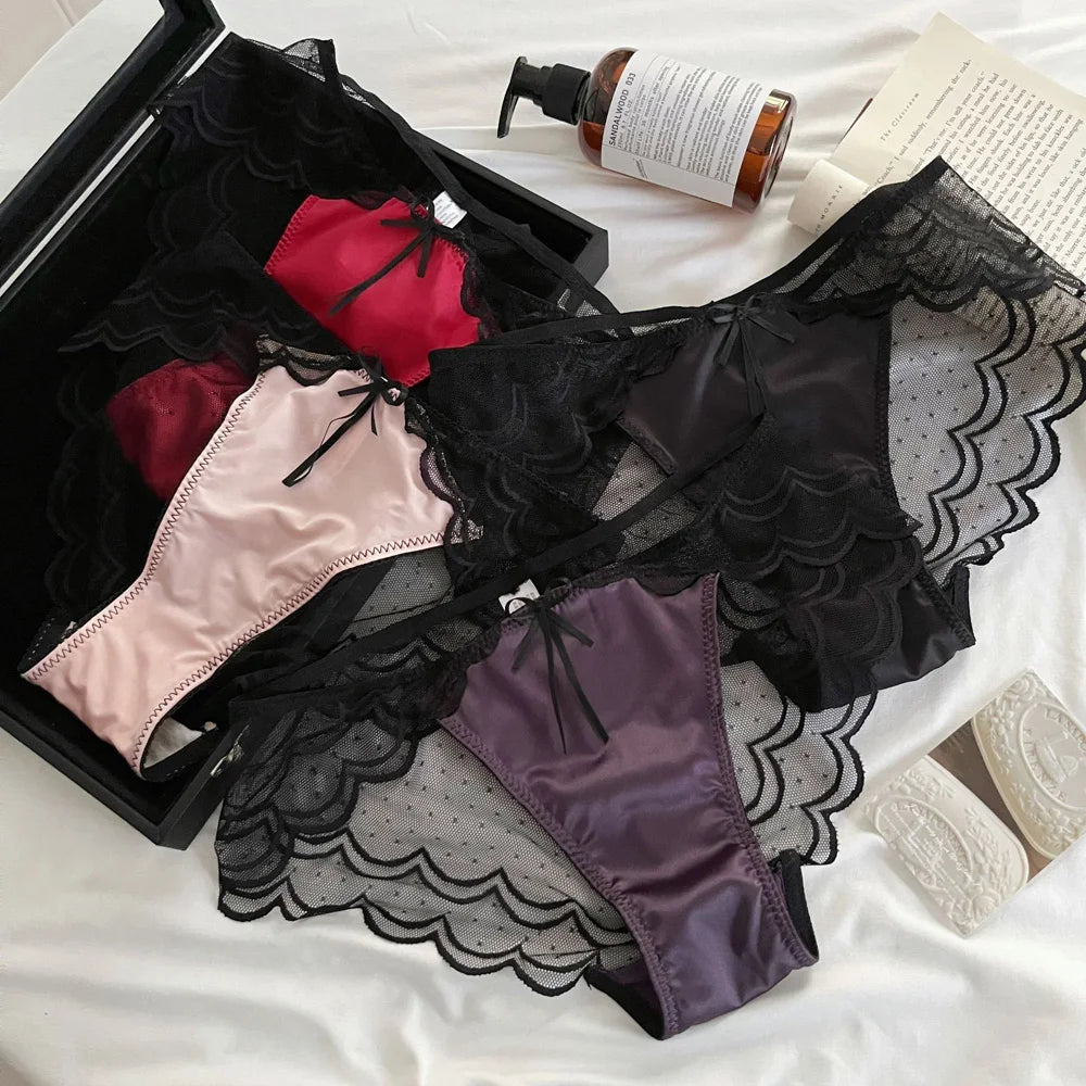 Women's Panties Sexy Lace Underwear Ladies Low-rise Briefs Underpants Lingerie Sexy Lingerie For Women