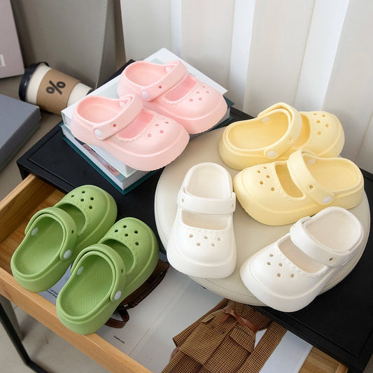 Baby Girls Shoes Children Beach Sandals Children Garden Shoes Boys Soft Indoor Outdoor Toddler Slippers