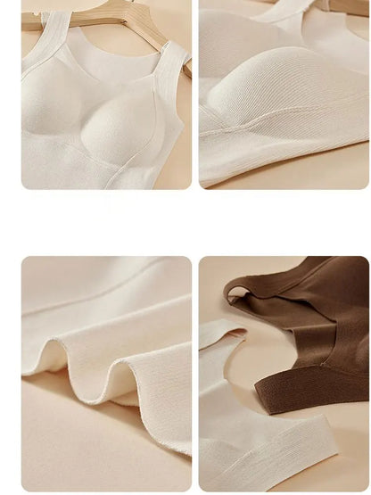 Women Thermal Underwear Vest Winter Clothing Warm Top Inner Wear Thermal Shirt No need to wear Undershirt Intimate