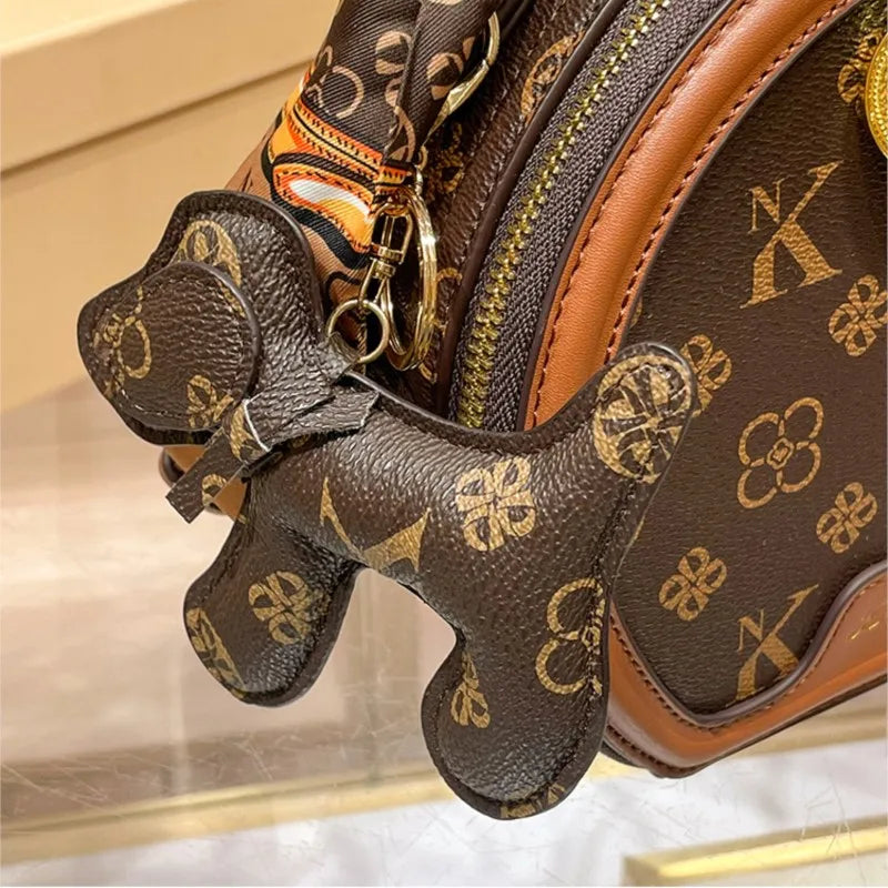 Women's handbag 2025 autumn and winter new item, high-end and high designer single shoulder crossbody bag, light luxury small